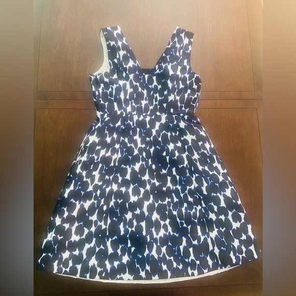 Kate Spade Sleeveless Leopard Fit & Flare 8 NJMU4965 - Picture 7 of 10